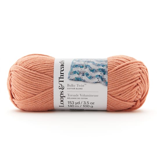 Bulky Twist™ Solid Yarn by Loops & Threads
